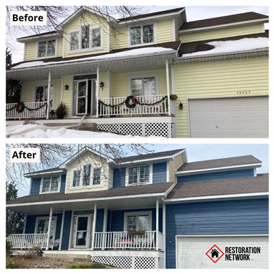 Exterior Siding Replacement from Water Damage in Apple Valley, MN